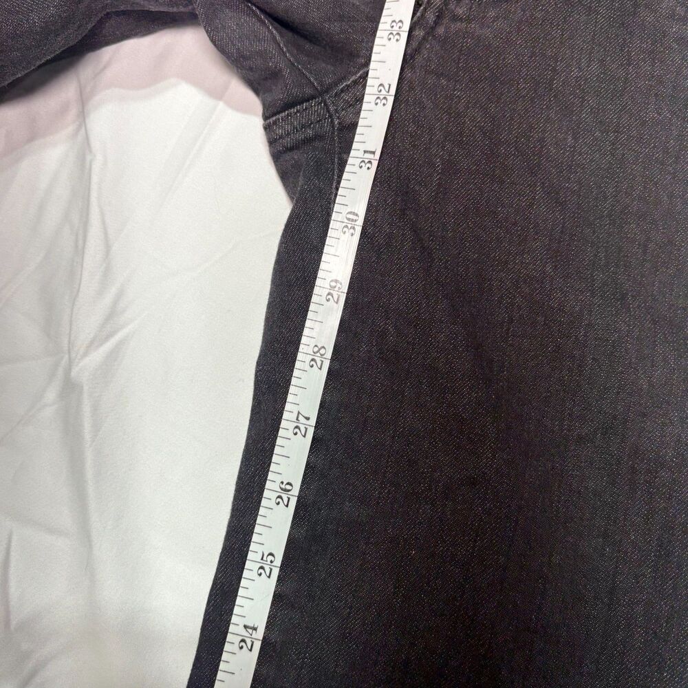 G by Guess (GBG) Low Rise Estelle Straight Black Denim - Size 28 EUC - Picture 10 of 12